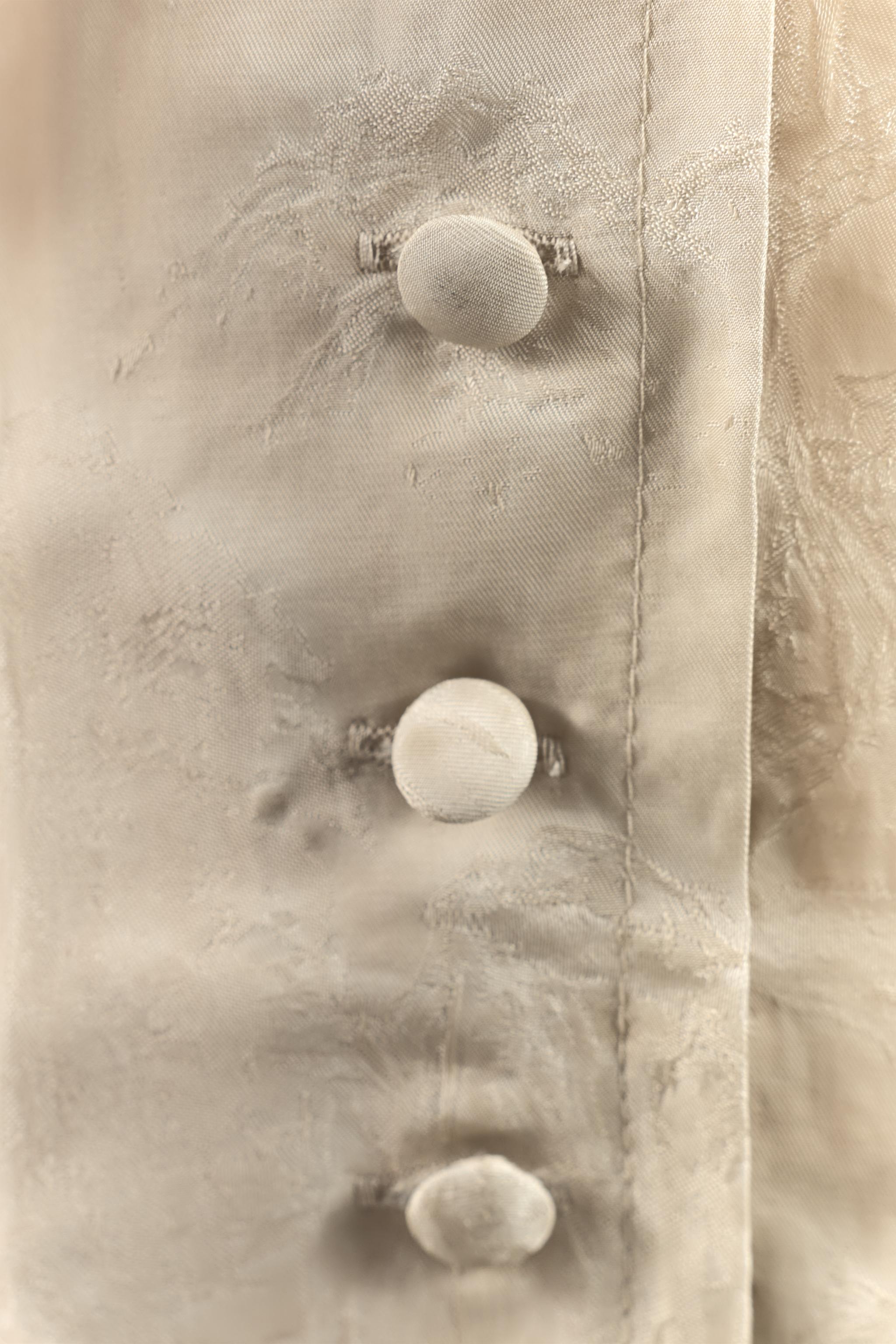 ZW COLLECTION LIMITED EDITION JACQUARD BUTTON PANTS